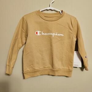 Champion Crewneck Tan Sweatshirt 24 Months Unisex